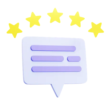Review Comment  3D Icon