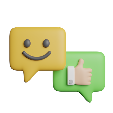 Review Message 3D Icon