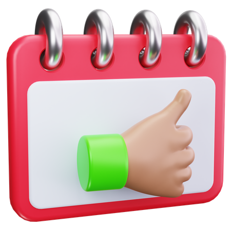 Review Schedule  3D Icon