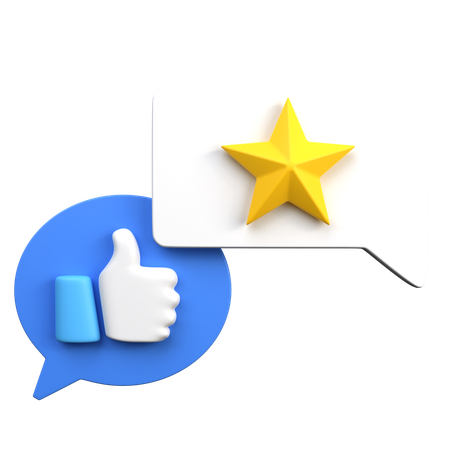 Reviews  3D Icon