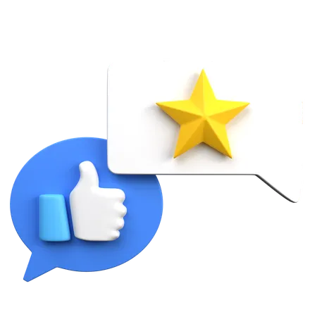 Reviews  3D Icon