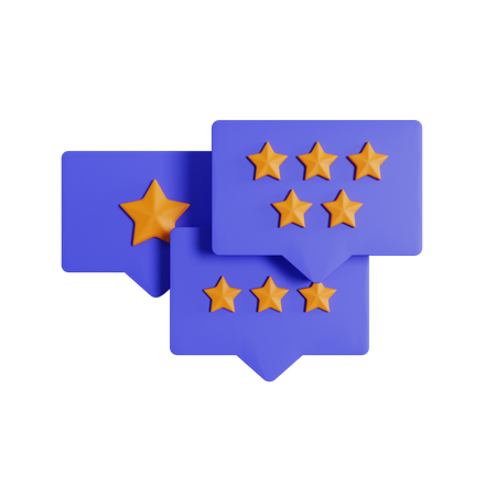 Reviews  3D Icon
