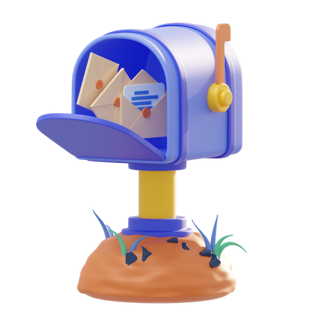 Revisa tu correo  3D Icon