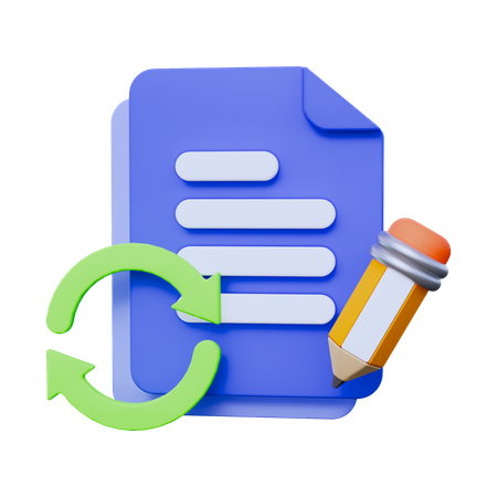 Revision  3D Icon