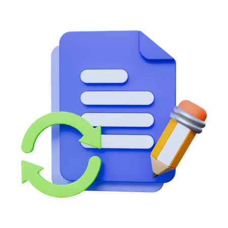 Revision  3D Icon