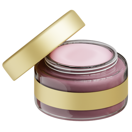 Après-shampooing crème rose  3D Icon