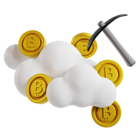 Révolution du cloud mining  3D Icon