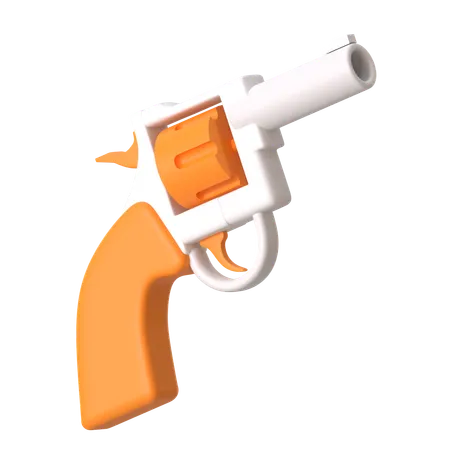 Revolver  3D Icon