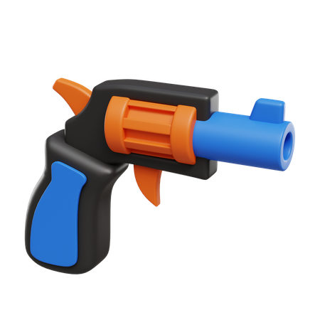 Revolver  3D Icon