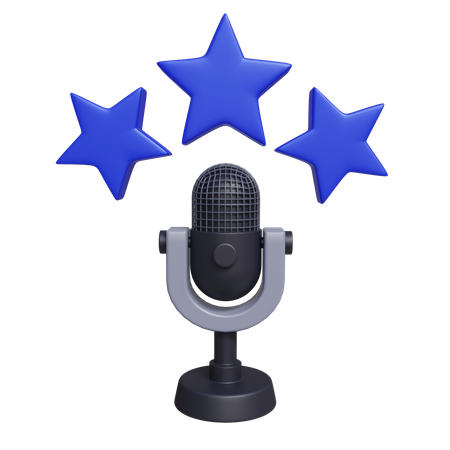 Revue de podcasts  3D Icon
