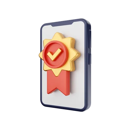 Reward Badge  3D Illustration