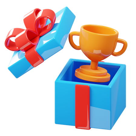 Reward Box  3D Icon