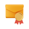 reward email 3d logo