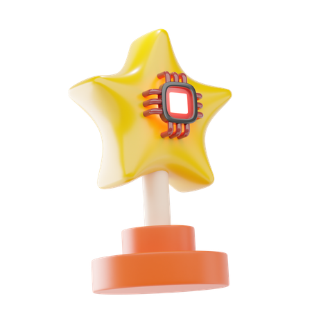 Reward Star  3D Icon
