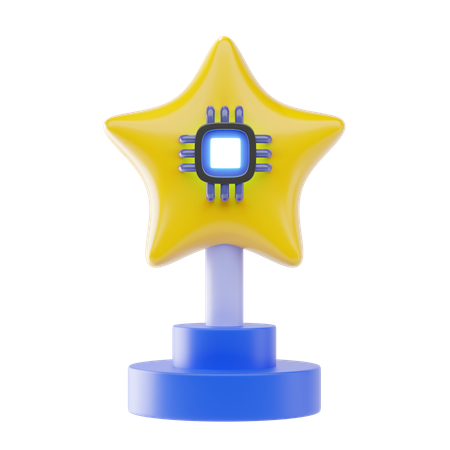 Reward Star  3D Icon
