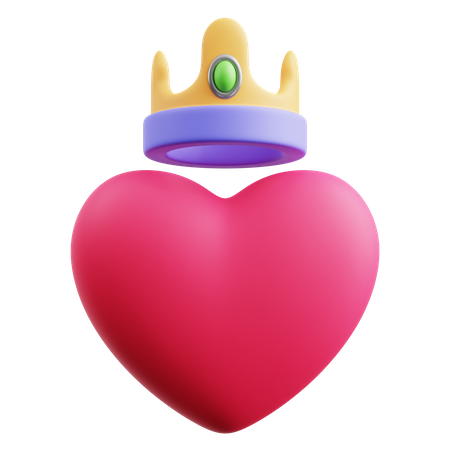 Rey del amor  3D Icon