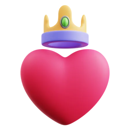 Rey del amor  3D Icon