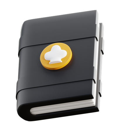 Rezeptbuch  3D Icon