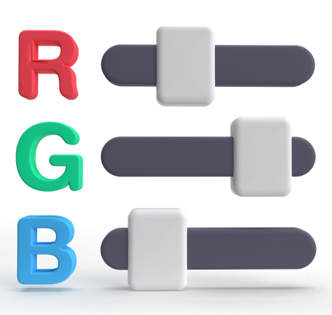 Rgb  3D Icon