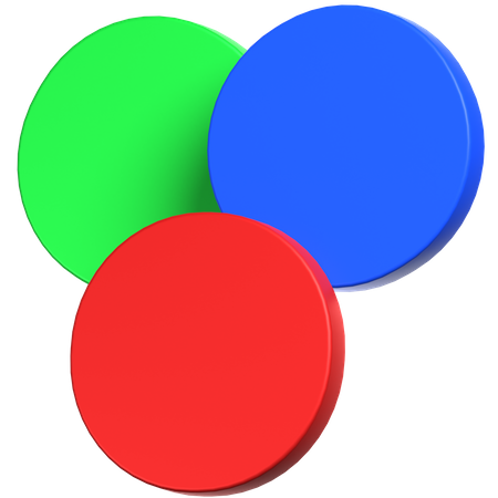 RGB Color  3D Icon