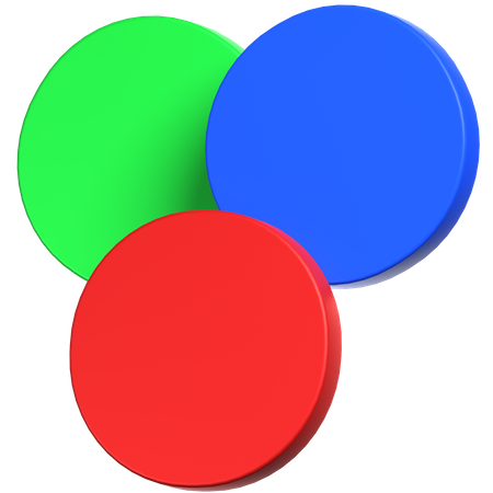 RGB Color  3D Icon
