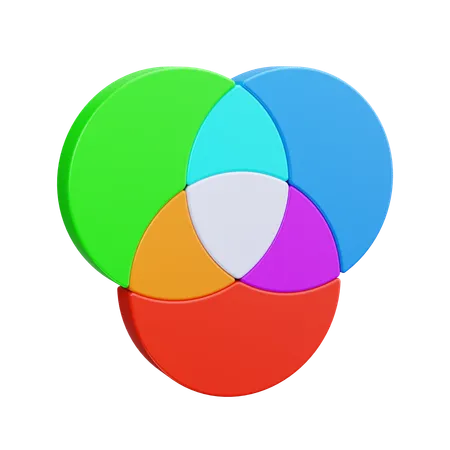 RGB-Farbe  3D Icon