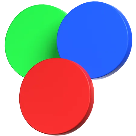 RGB-Farbe  3D Icon