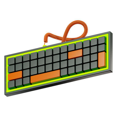 Rgb Keyboard  3D Icon