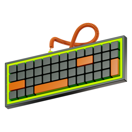 Rgb Keyboard  3D Icon