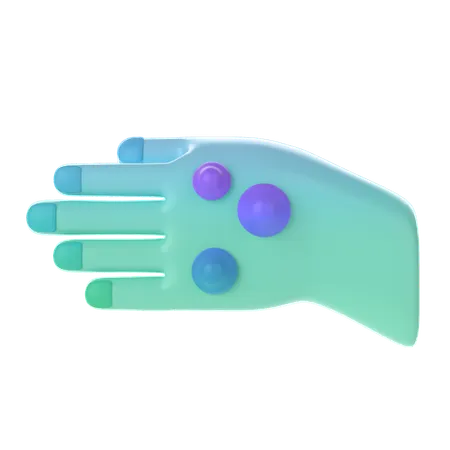 Rheumatoid Nodule Hand  3D Icon