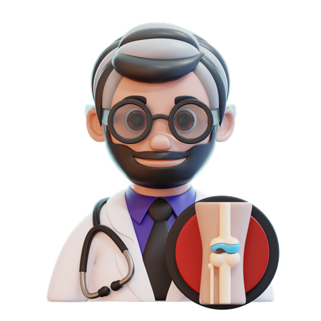 Rheumatologe  3D Icon