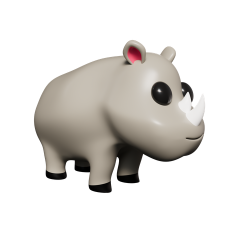 Rhino  3D Icon