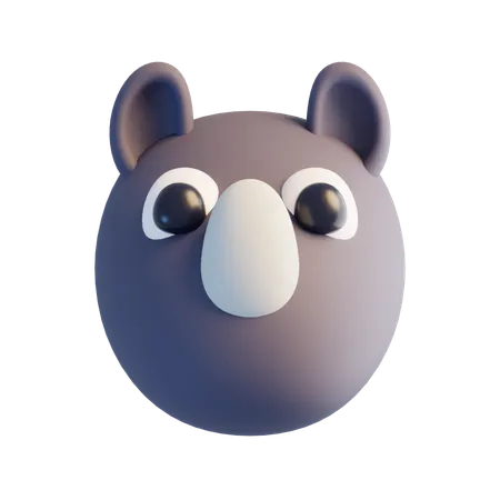 Rhino  3D Icon