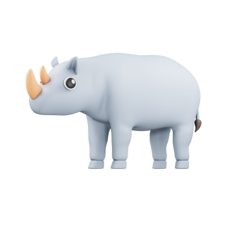 Rhino  3D Icon