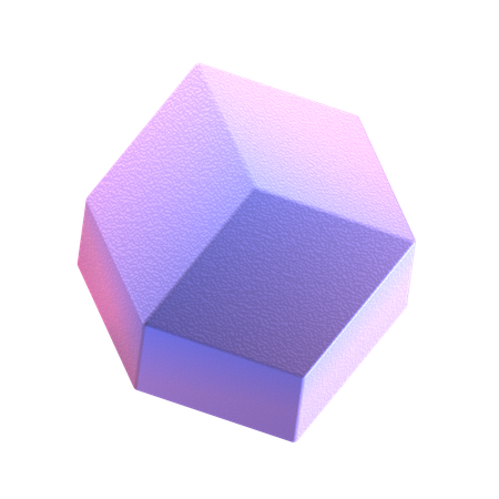 Rhombic Dodecahedron  3D Icon
