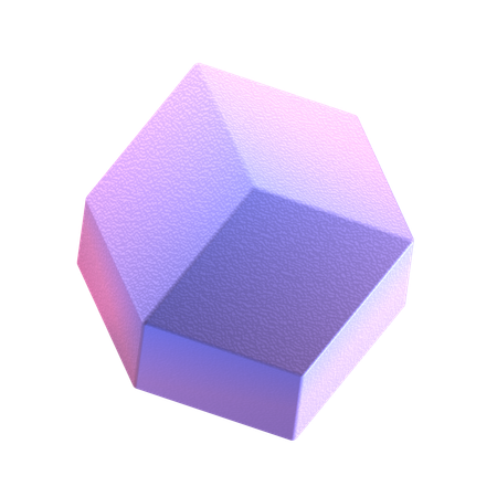 Rhombic Dodecahedron  3D Icon