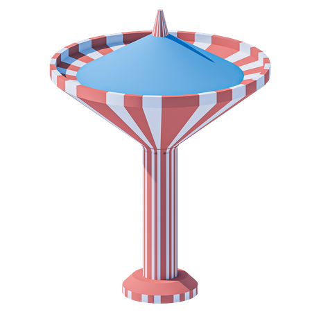 Torre de água de Riade  3D Icon