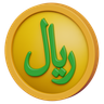 3d rial logo