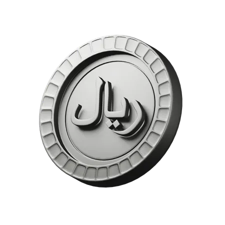 Rial saudita  3D Icon