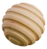 Ribbed Sphere