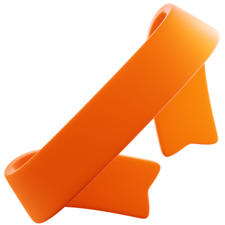 Ribbon  3D Icon