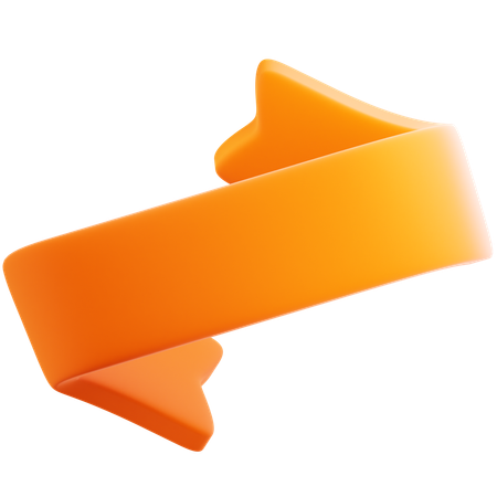 Ribbon  3D Icon