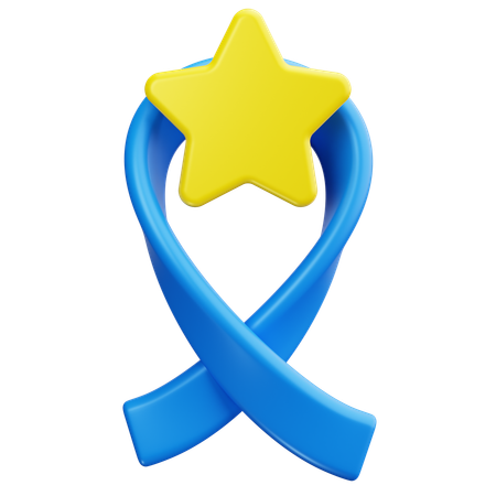 Ribbon  3D Icon