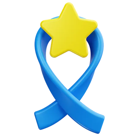 Ribbon  3D Icon