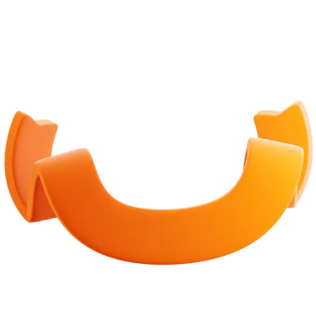 Ribbon  3D Icon