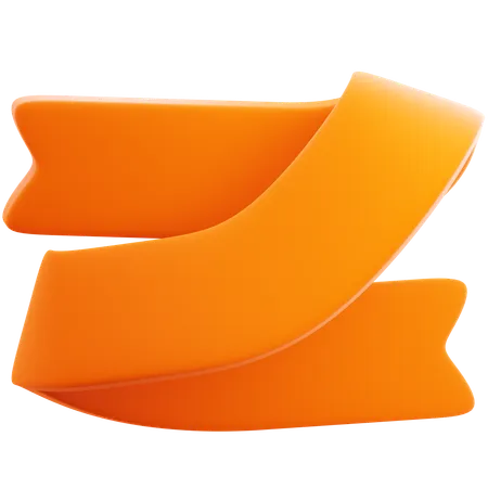 Ribbon  3D Icon