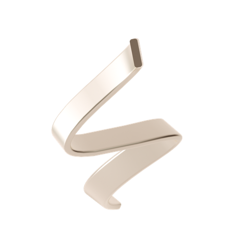 Ribbon  3D Icon