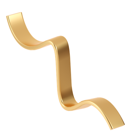 Ribbon  3D Icon