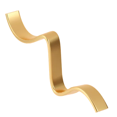 Ribbon  3D Icon