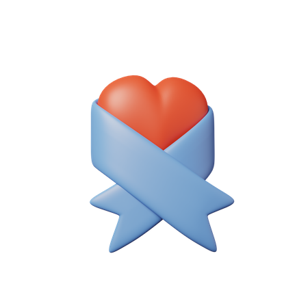 Ribbon  3D Icon